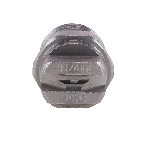 front of nozzle